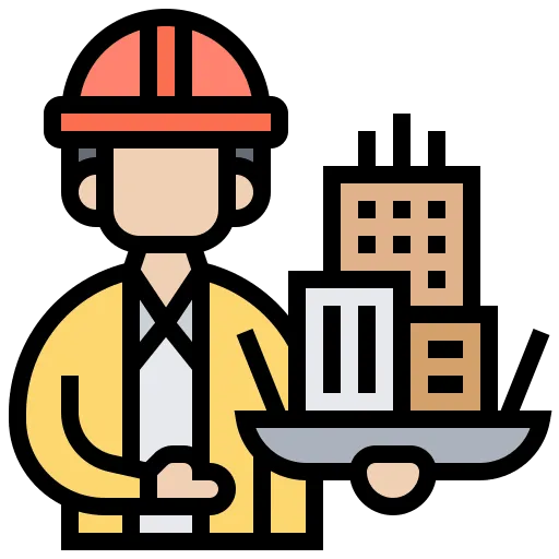 Ícone ilustrativo de segmento que o Express atende - Engenheiros e arquitetos