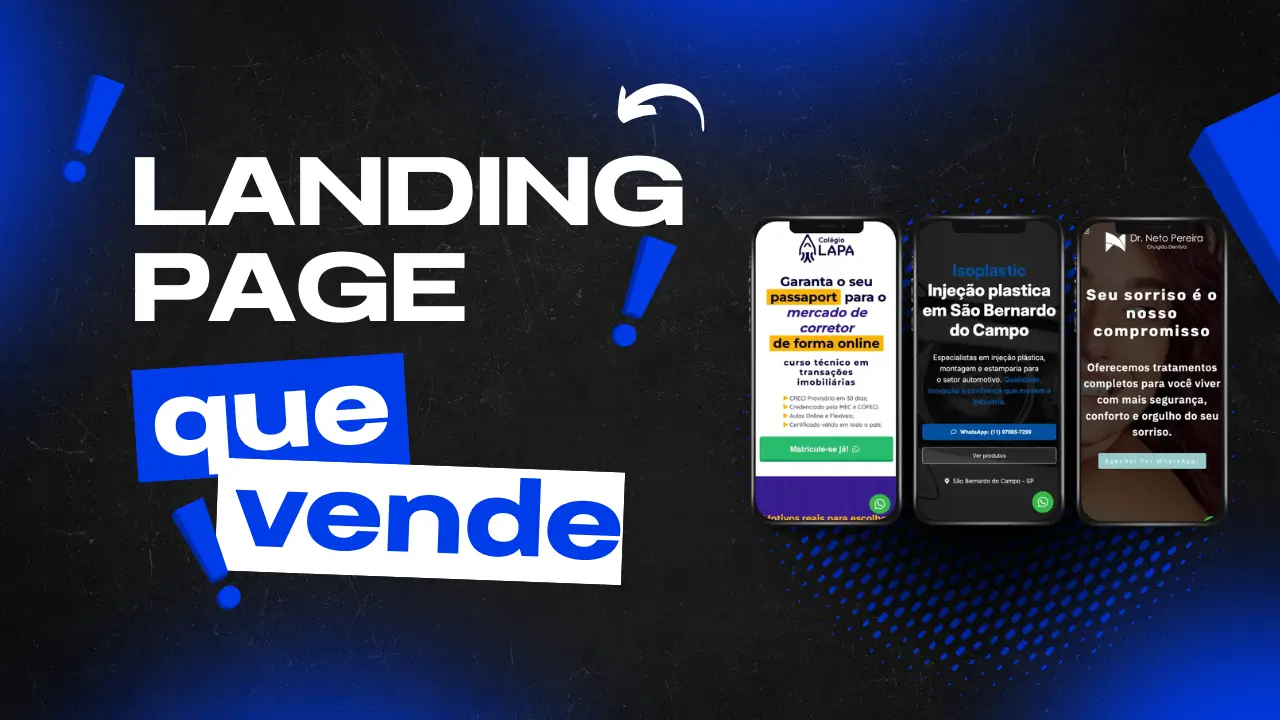 Serviço Landing Page que Vende - Hammer Web