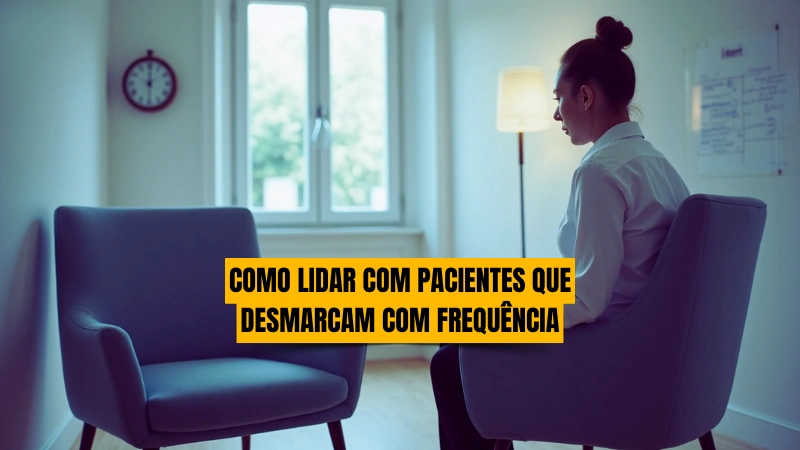 Como lidar com pacientes que desmarcam com frequência